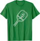 Pickleball Paddle Lucky St. Patrick's Day Shamrock T-Shirt - T-Shirt | Irish Green