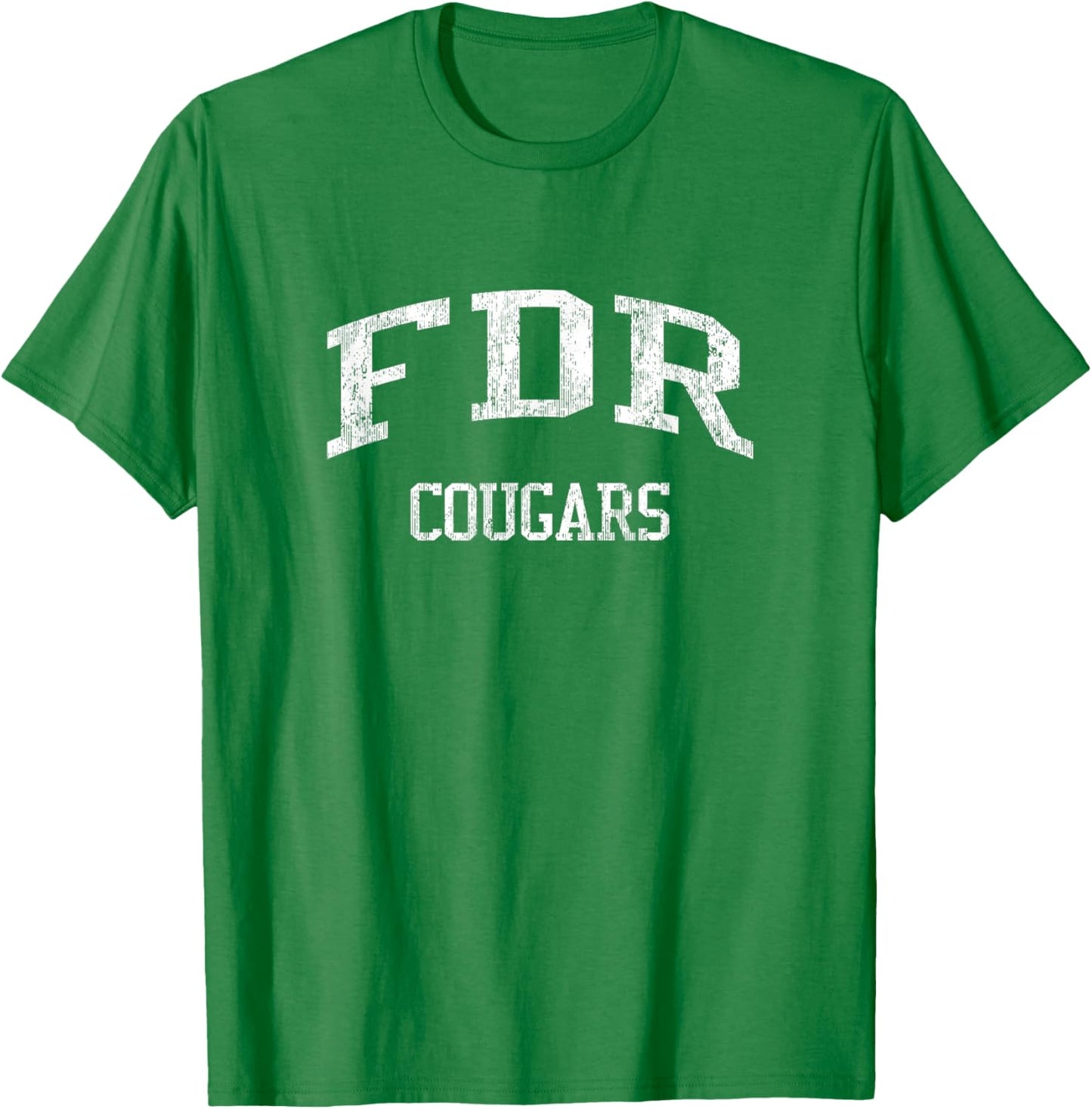 FDR High School HS Brooklyn NY Vintage Sports T-Shirt - T-Shirt | Irish Green