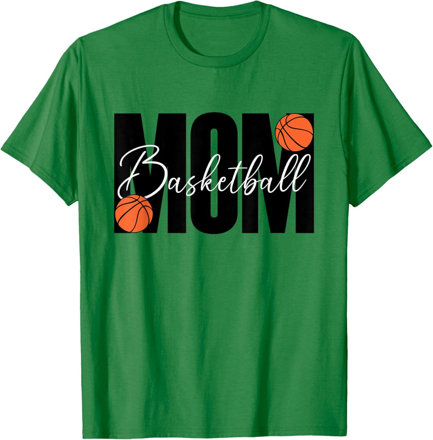 Basketball Mom Life Sports T-Shirt - T-Shirt | Irish Green