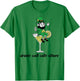 St Patricks Day Leprechaun Drinks Well with Others Men Women T-Shirt - T-Shirt | Irish Green