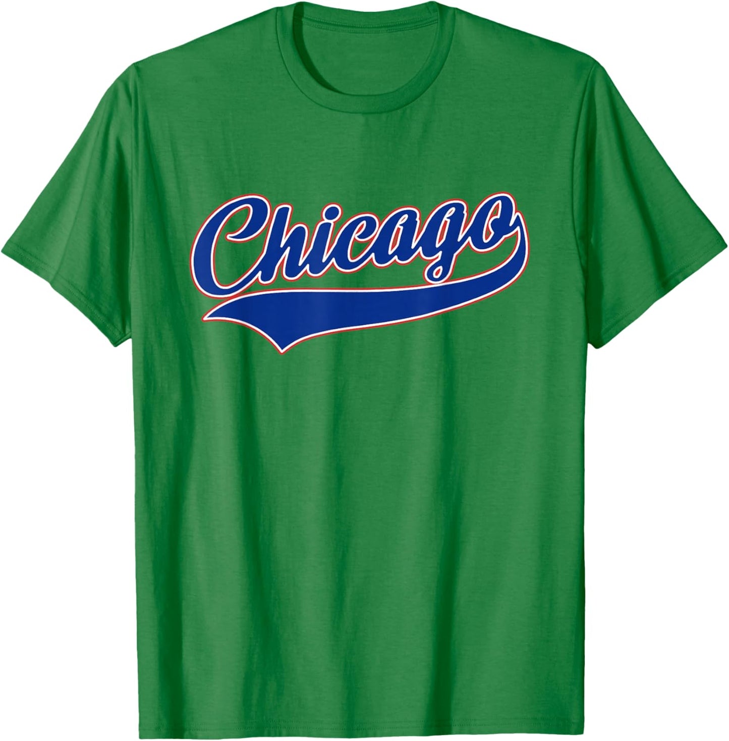 Chicago - Throwback Design - Classic T-Shirt - T-Shirt | Irish Green