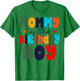 Mom of The Birthday Boy Matching Family Birthday Party T-Shirt - T-Shirt | Irish Green