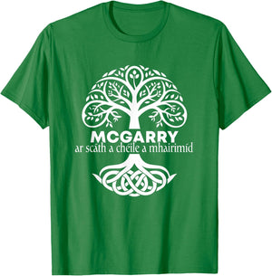 McGarry Irish Family Name Celtic Irish Roots T-Shirt - T-Shirt | Irish Green