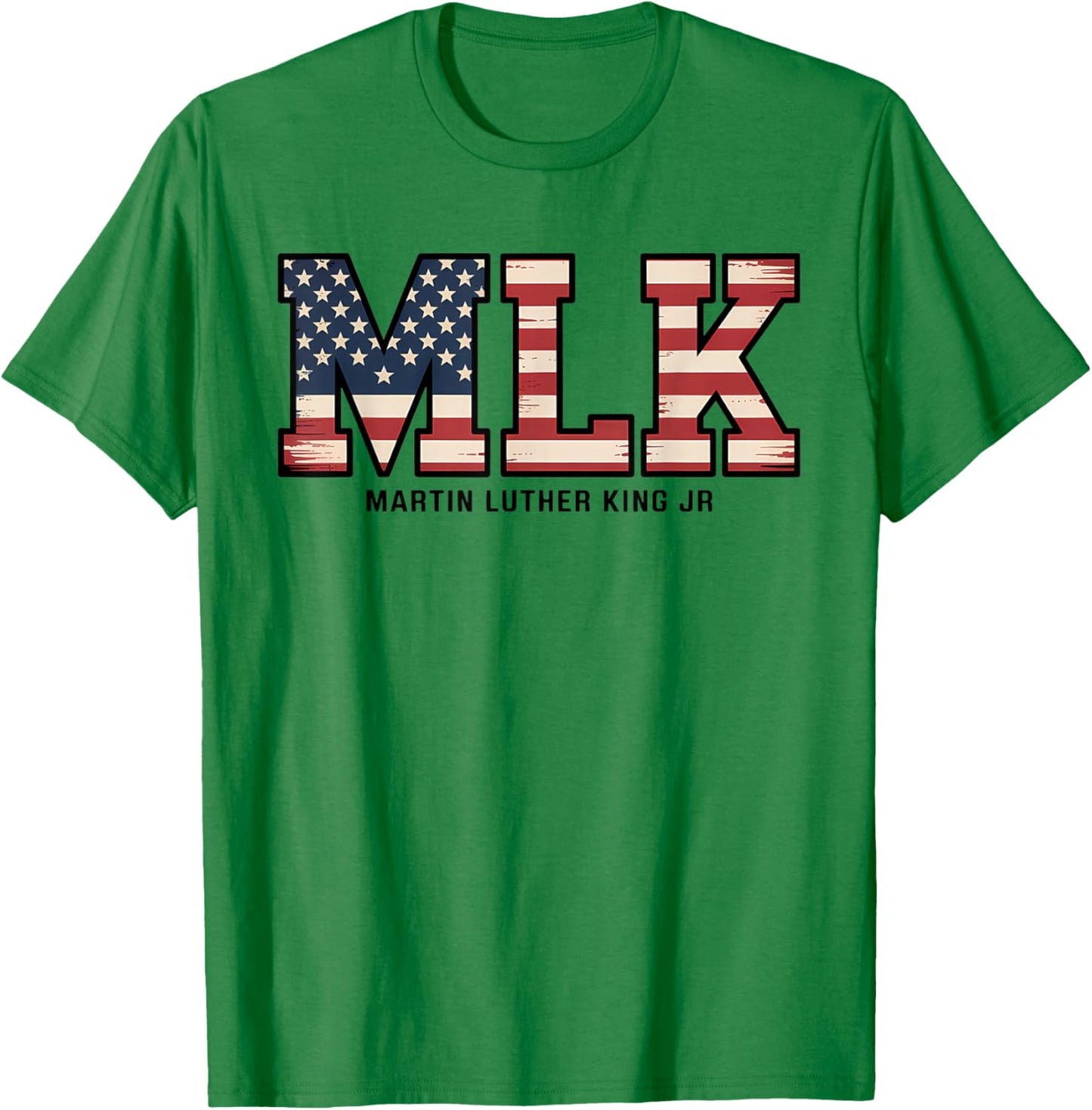 MLK Freedom Martin Luther King jr Day T-Shirt - T-Shirt | Irish Green