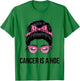 Cancer is a Hoe Funny Sarcastic Breast Cancer Humor T-Shirt - T-Shirt | Irish Green