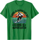 School is Important but Skiing is Importanter Funny ski T-Shirt - T-Shirt | Irish Green