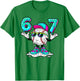 67 Baseball Drip Ice Cream 67 Baseball Men Boy Kids T-Shirt - T-Shirt | Irish Green