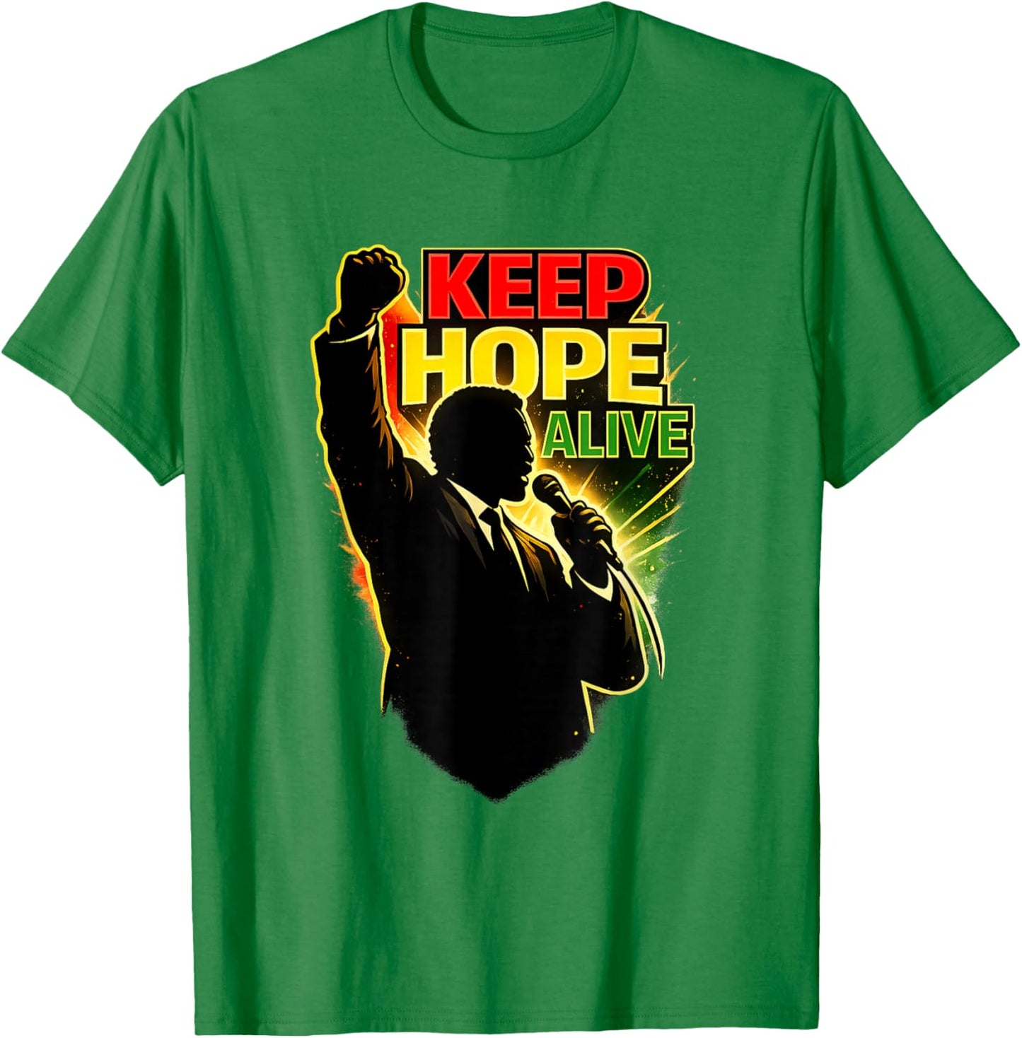 Keep Hope Alive T-Shirt - T-Shirt | Irish Green