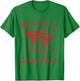 Valentines Day Galentine's Social Club Cherries Coquette Bow T-Shirt - T-Shirt | Irish Green