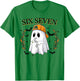 Funny 67 Six Seven Meme Couple Ghost Halloween Costume T-Shirt - T-Shirt | Irish Green