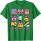 100 Days of School Teacher Kids 100 Days Smarter 100th Day T-Shirt - T-Shirt | Irish Green