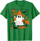 The Life of a showboo Halloween Costume Bow Boo Girls T-Shirt - T-Shirt | Irish Green