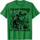 I've Got Friends in Low Places Funny Corgi T-Shirt - T-Shirt | Irish Green