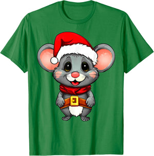 Mice Christmas T-Shirt - T-Shirt | Irish Green