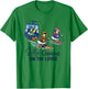 Skiing Lover Skier Winter Sport Silly Goose On The Loose T-Shirt - T-Shirt | Irish Green