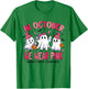in October We Wear Pink Sonography Sonographer Breast Cancer T-Shirt - T-Shirt | Irish Green