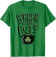 Where's The Pot Funny Irish Shamrock & Coins St. Patrick's T-Shirt - T-Shirt | Irish Green