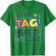 Dear Parents Tag You're It Love Teachers Last Day of School T-Shirt - T-Shirt | Irish Green