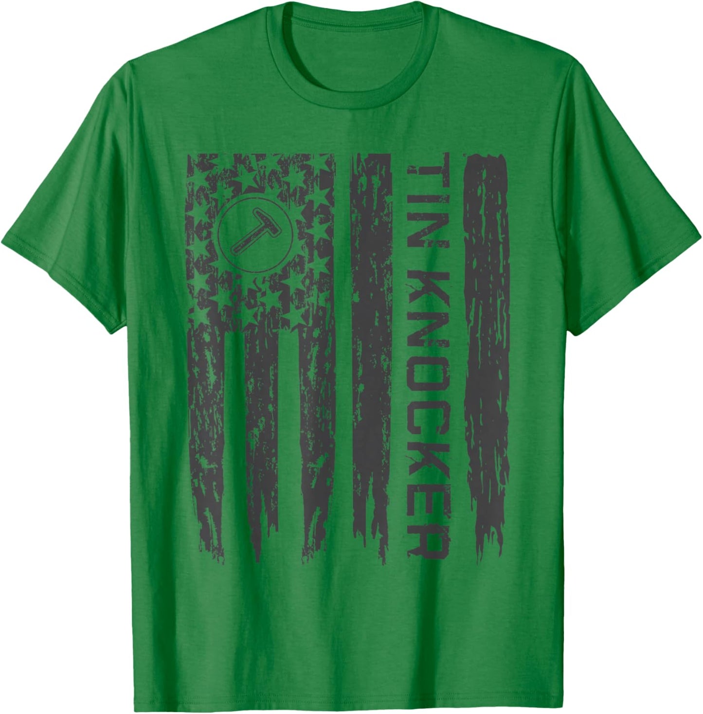 Tin Knocker Accessories Sheet Metal Workers Tin Knocker T-Shirt - T-Shirt | Irish Green