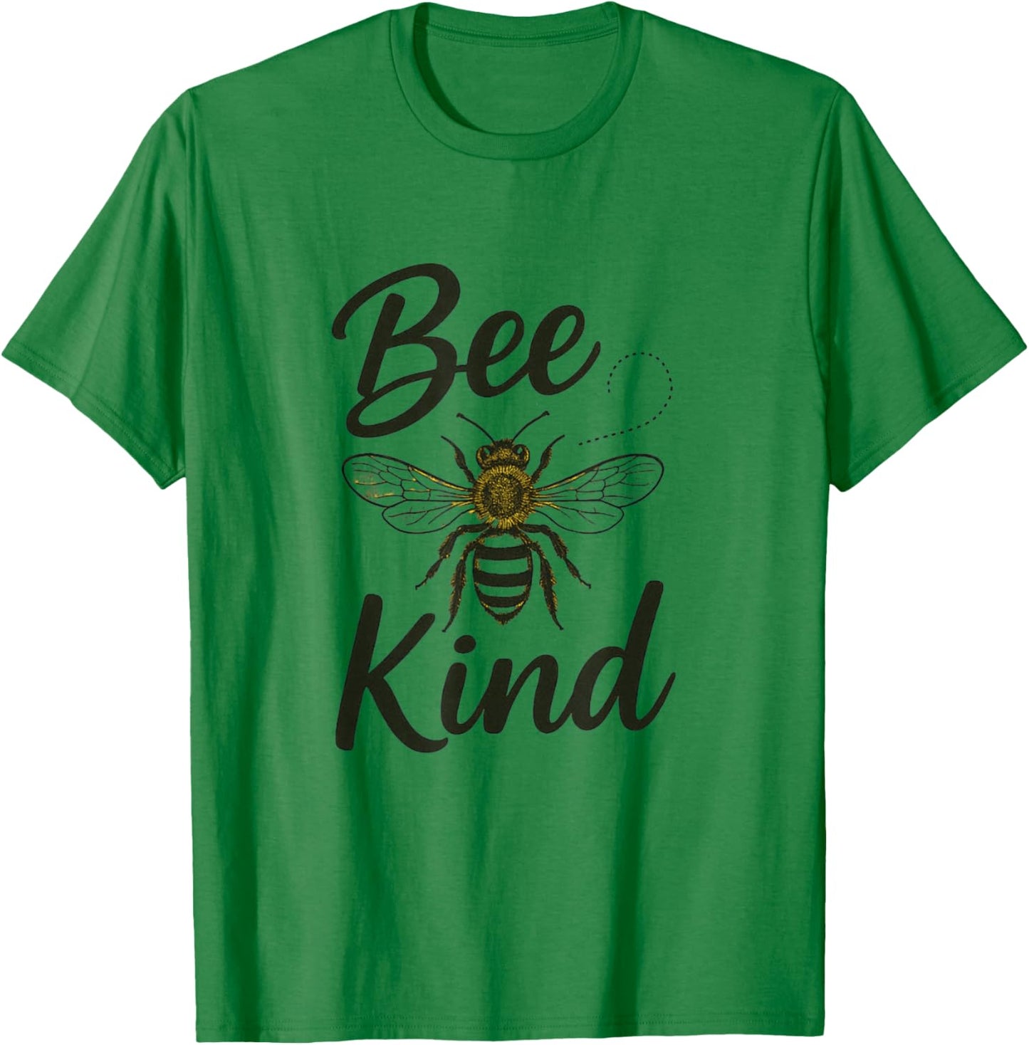 Bee Be Kind Cute Funny Art Colorful Boy & Girls Gift T-Shirt - T-Shirt | Irish Green