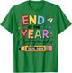 Last Day of School End of The Year Autographs 2025-2026 T-Shirt - T-Shirt | Irish Green