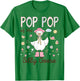 Pop Pop of The Silly Goose First Birthday Girl Family T-Shirt - T-Shirt | Irish Green
