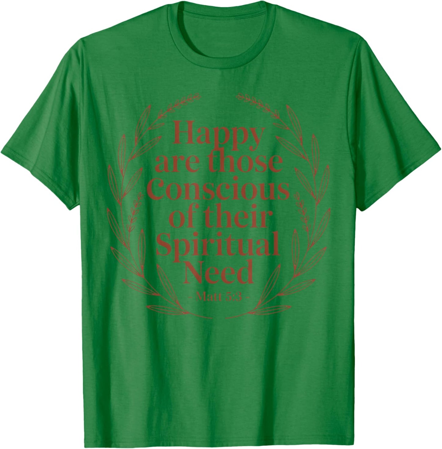 Jehovah's Witness 2026 Year Text Happy Spiritual JW ORG JW T-Shirt - T-Shirt | Irish Green