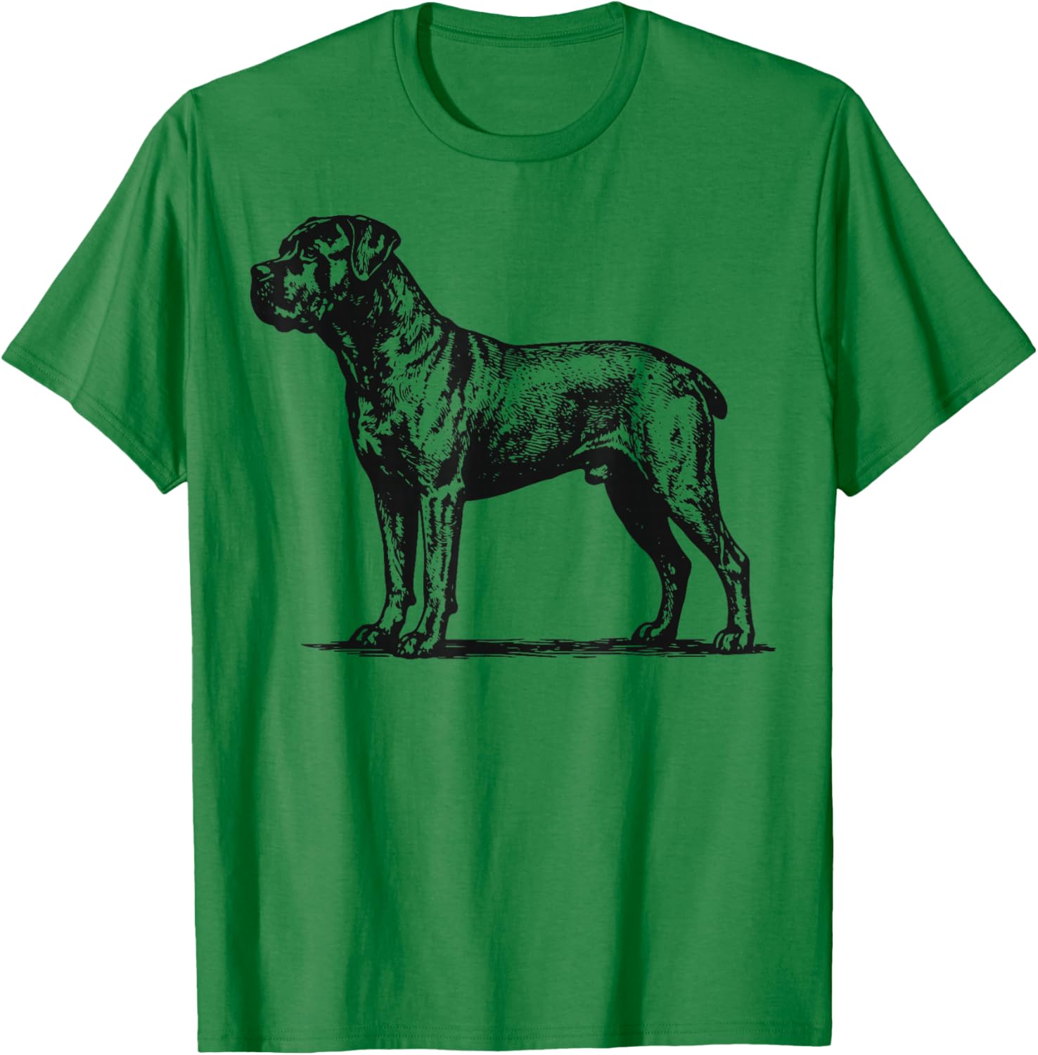 Cane Corso Illustration T-Shirt - T-Shirt | Irish Green