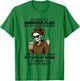 Skull My Mind is A Dangerous Place But My Mouth is Worse T-Shirt - T-Shirt | Irish Green