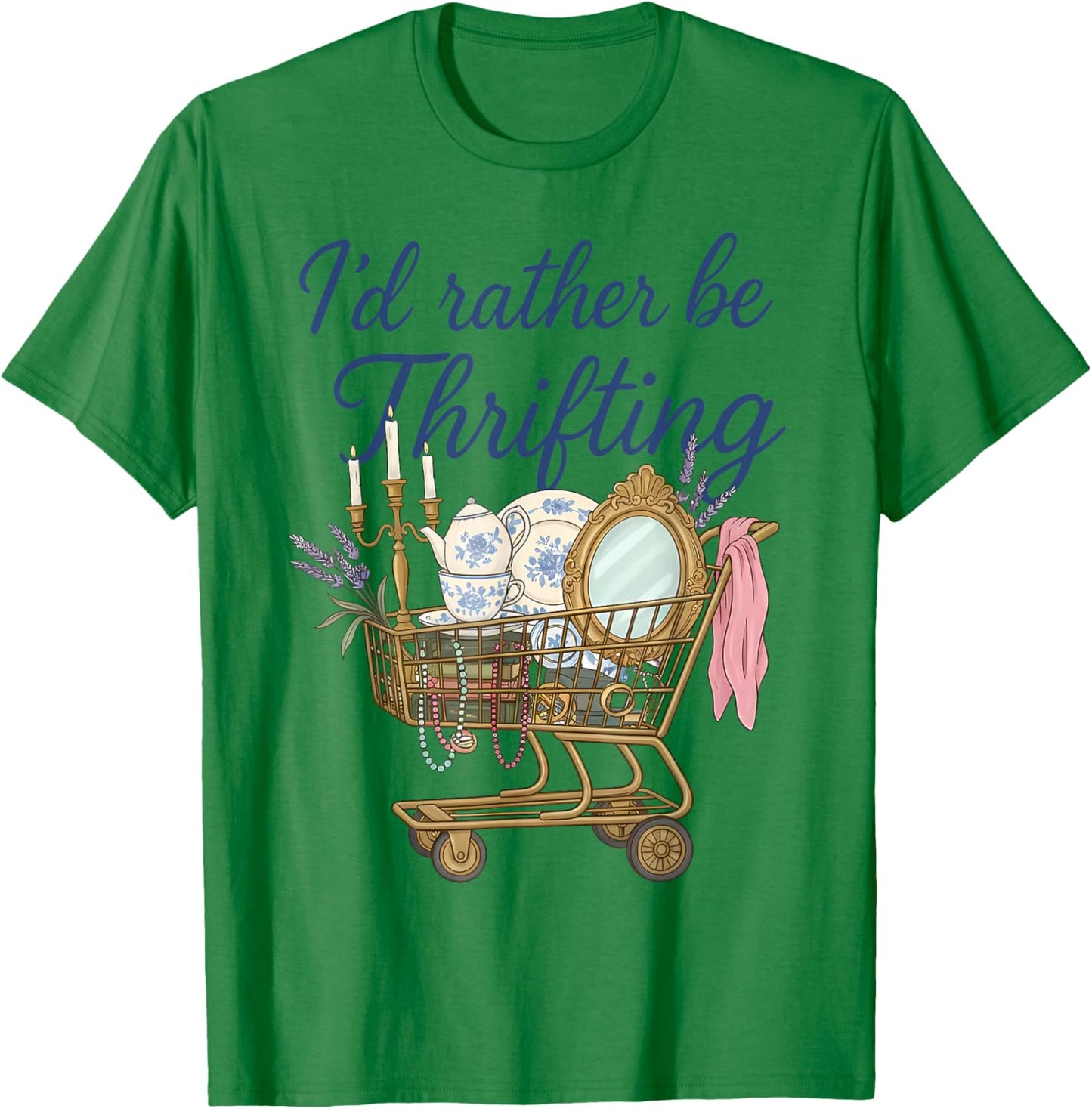 Thrift Lover T-Shirt - T-Shirt | Irish Green