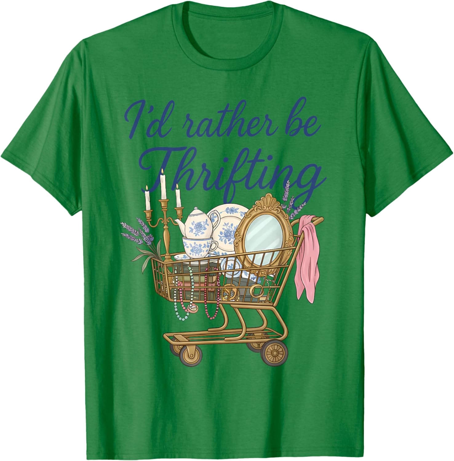 Thrift Lover T-Shirt - T-Shirt | Irish Green