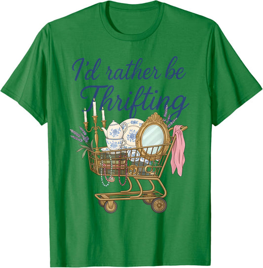 Thrift Lover T-Shirt - T-Shirt | Irish Green