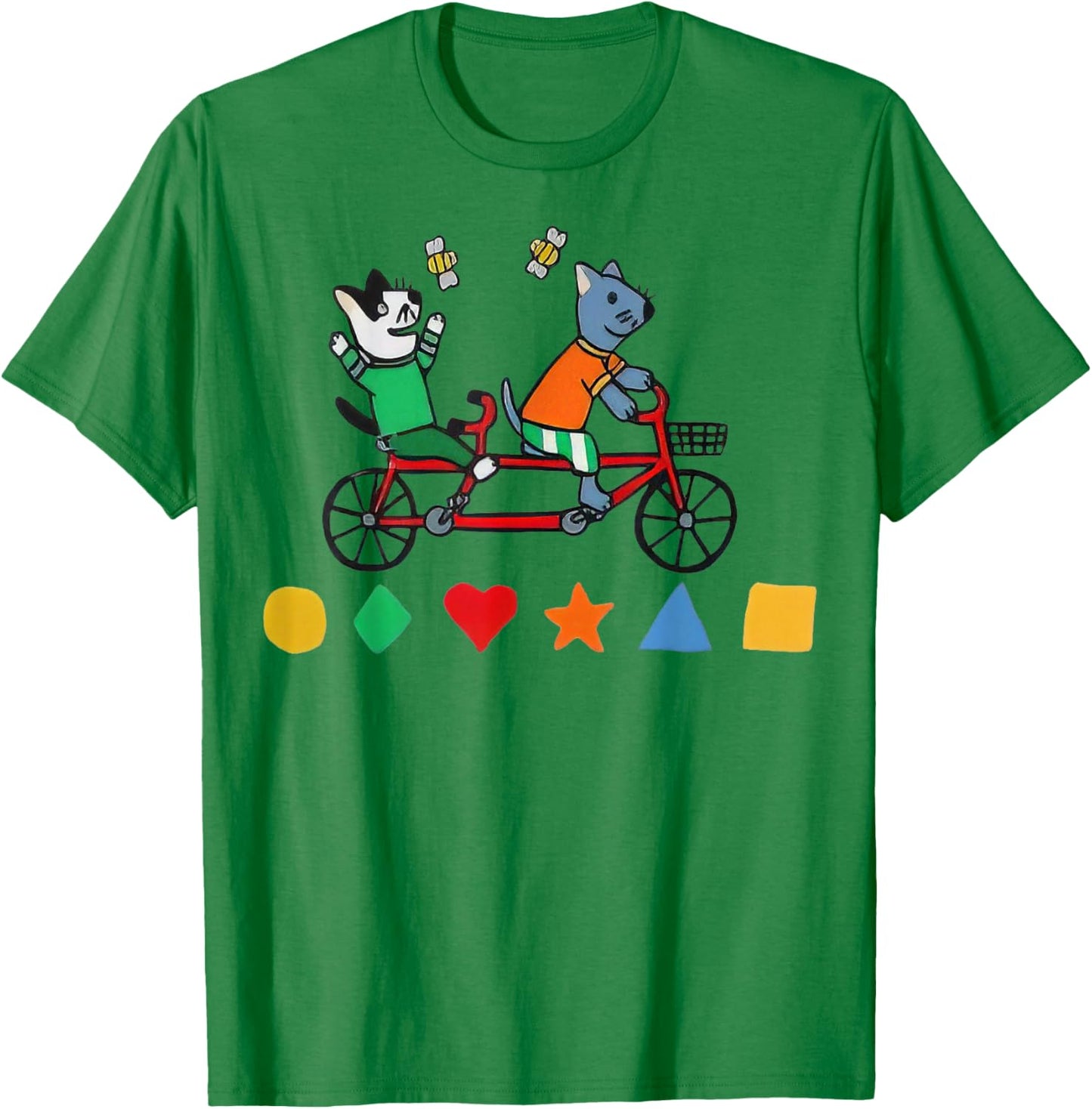 Slushy Noobz Cycling Animal T-Shirt - T-Shirt | Irish Green
