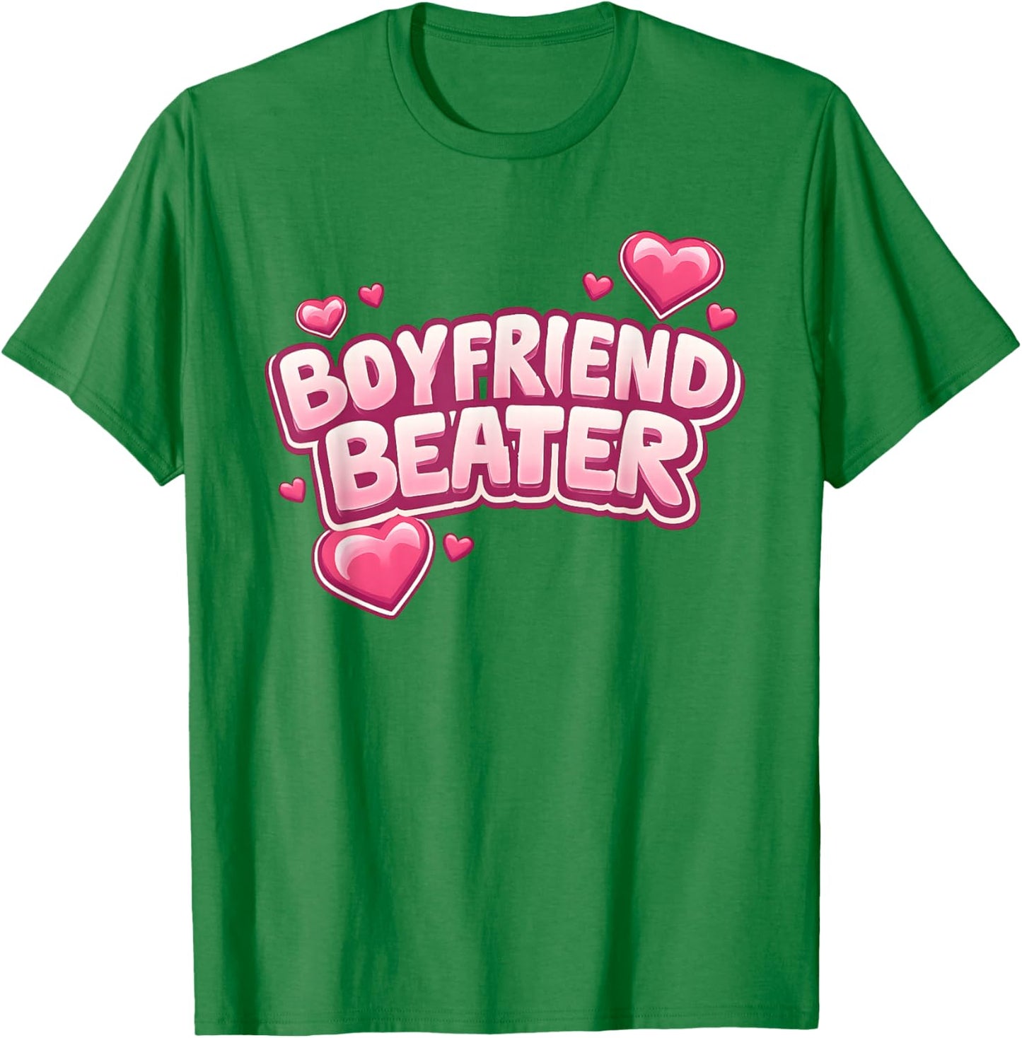 Boyfriend Beater Funny T-Shirt - T-Shirt | Irish Green