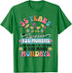 35 Years of Service Funny 35th Work Anniversary Retirement T-Shirt - T-Shirt | Irish Green