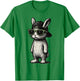 Bunny Face with Sunglasses Cap Easter Day for Boys Men Kids T-Shirt - T-Shirt | Irish Green