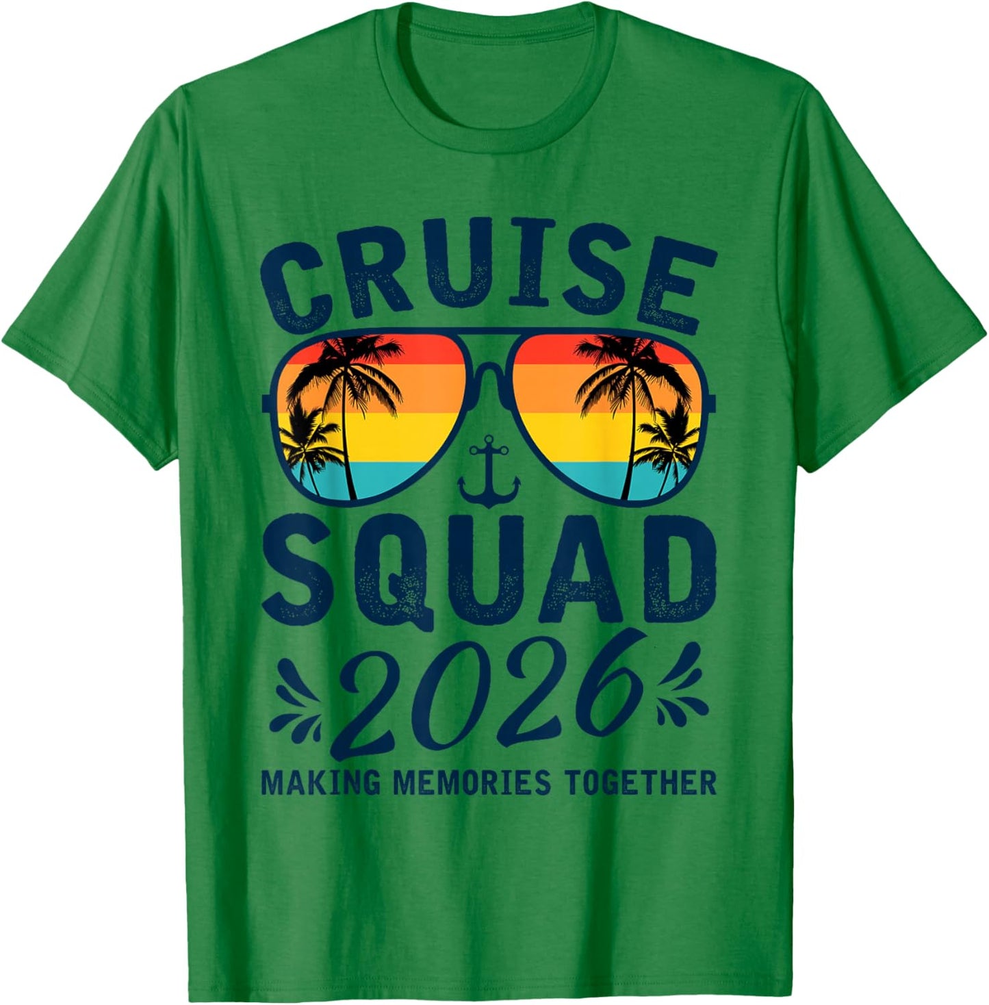 Cruise Squad 2026 Summer Vacation Matching Family Group T-Shirt - T-Shirt | Irish Green