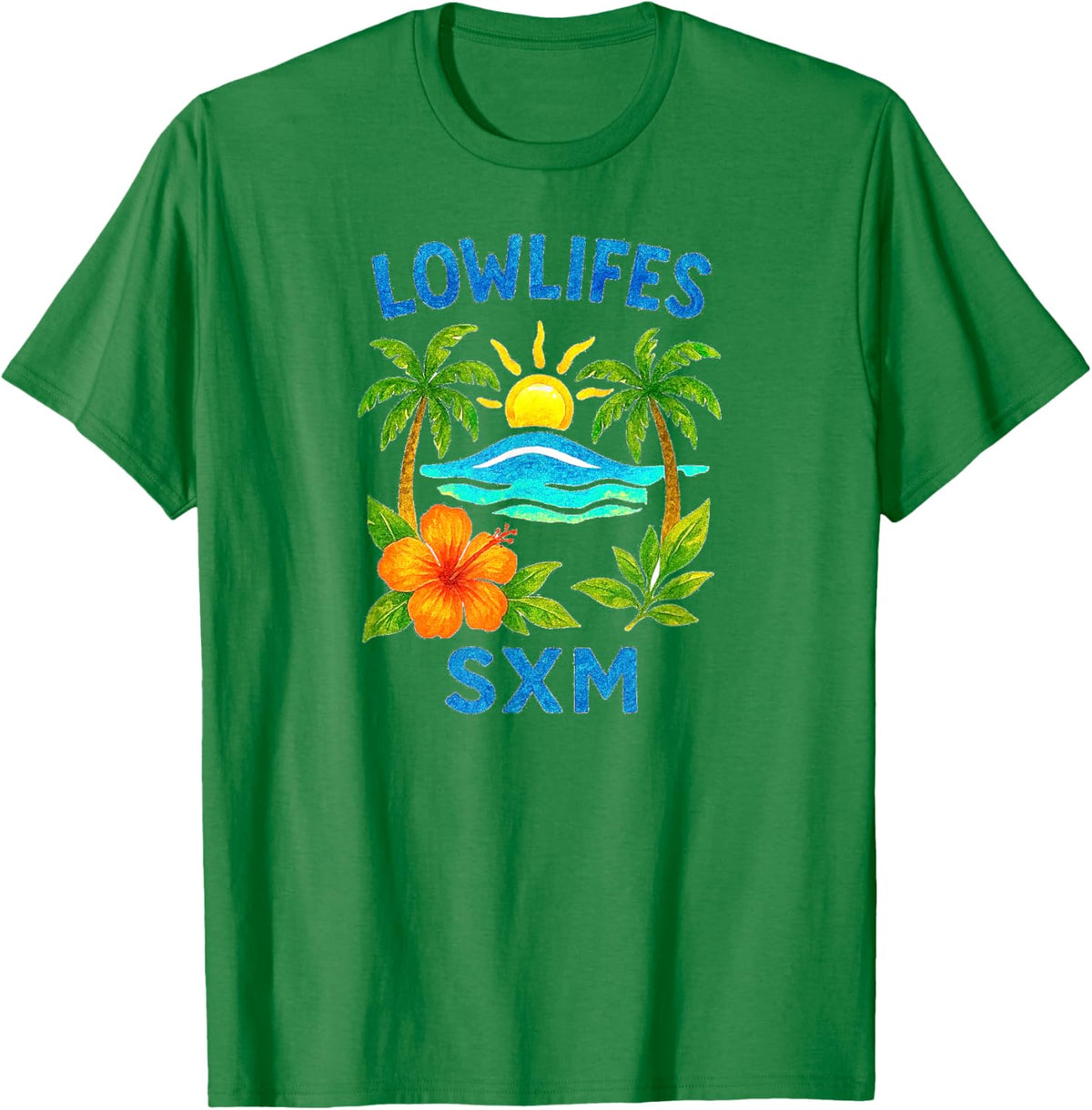 Low Lifes SXM 2025 T-Shirt - T-Shirt | Irish Green