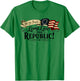 Long Live The Republic USA 1776 2026 Patriotic 4th of July T-Shirt - T-Shirt | Irish Green