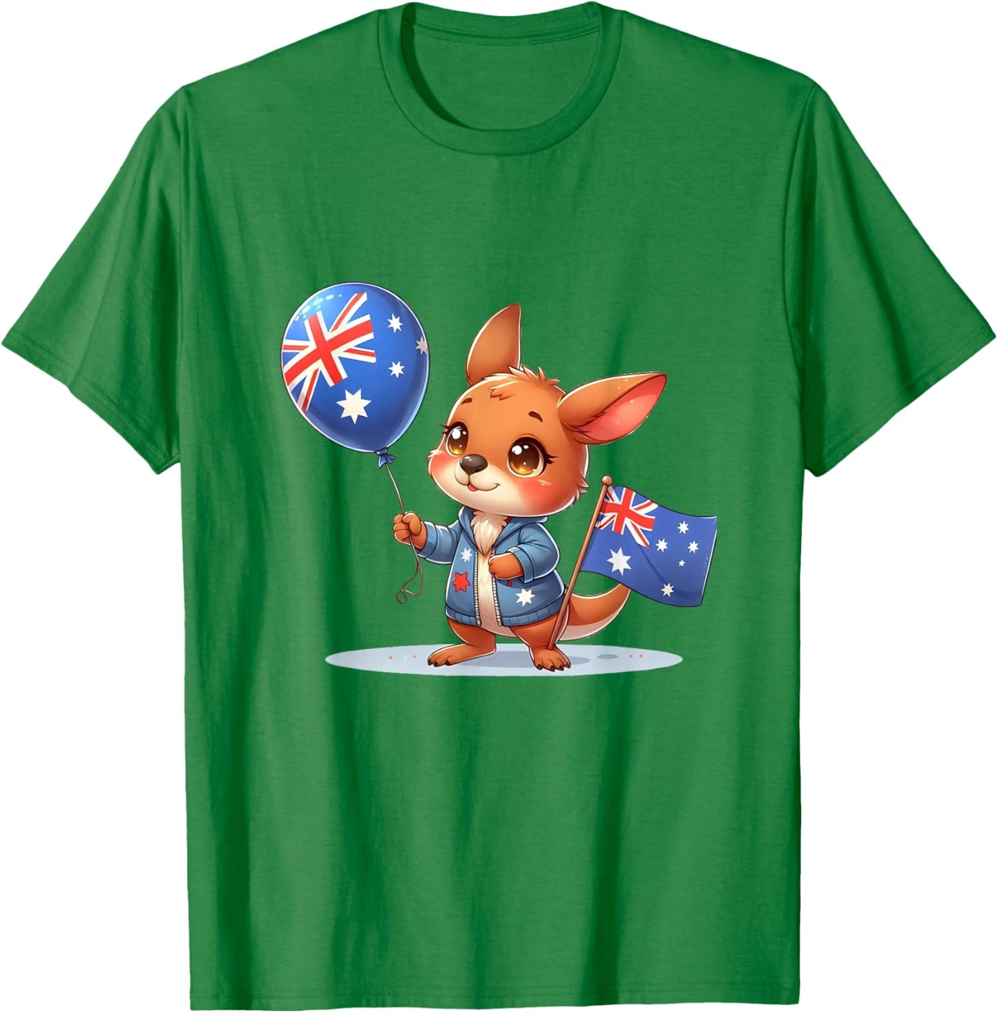 Australia Flag for Kids, Australian , Australia Flag T-Shirt - T-Shirt | Irish Green