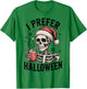 I Prefer Halloween T-Shirt - T-Shirt | Irish Green