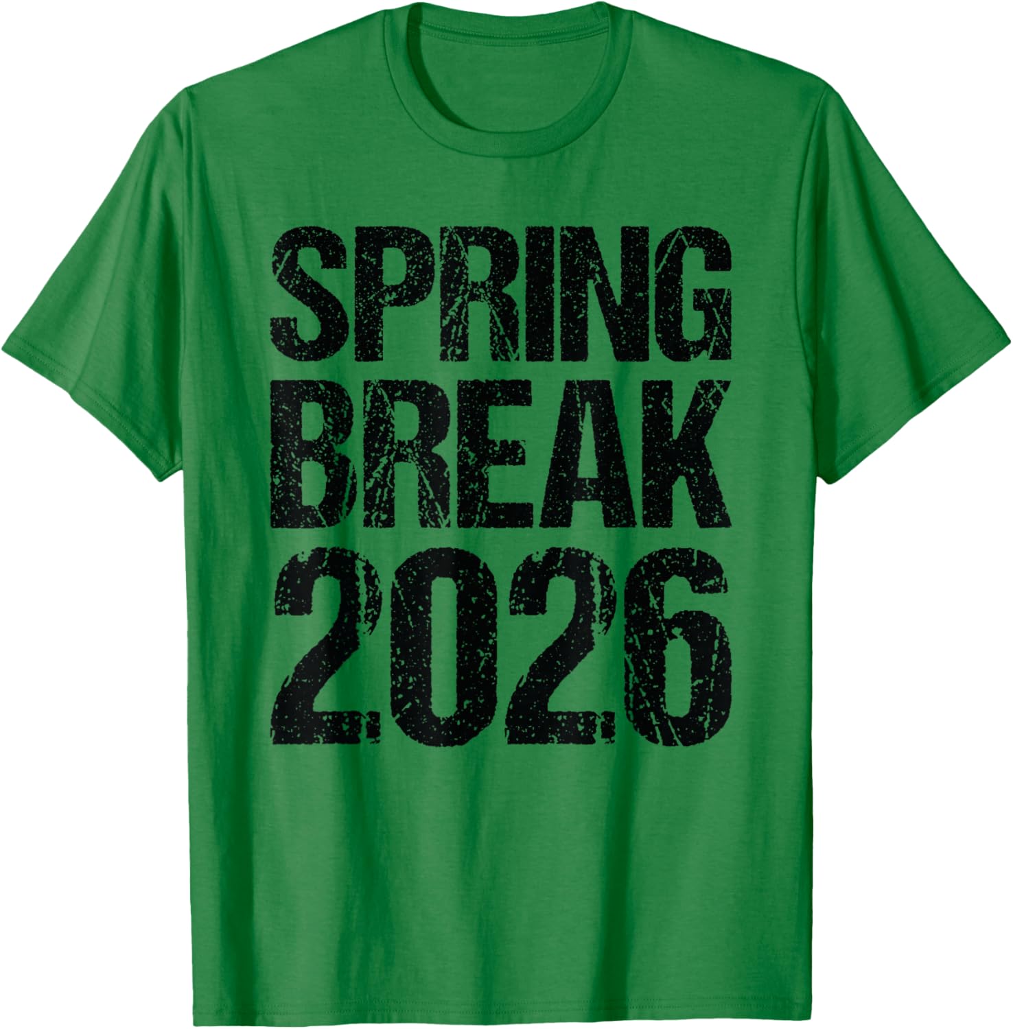 Vintage Spring Break 2026 Funny Spring Break Teacher T-Shirt - T-Shirt | Irish Green