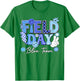 Field Day Blue Team Funny for Teacher Kids Field Day Games T-Shirt - T-Shirt | Irish Green