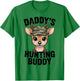Daddy's Hunting Buddy Little Hunter Outdoor Camo T-Shirt - T-Shirt | Irish Green