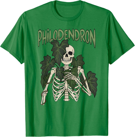 Plant Lady Gardening Planting Lover Monstera Philodendron T-Shirt - T-Shirt | Irish Green