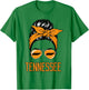 Tennessee Hairbun Women Youth Teen Girls T-Shirt - T-Shirt | Irish Green