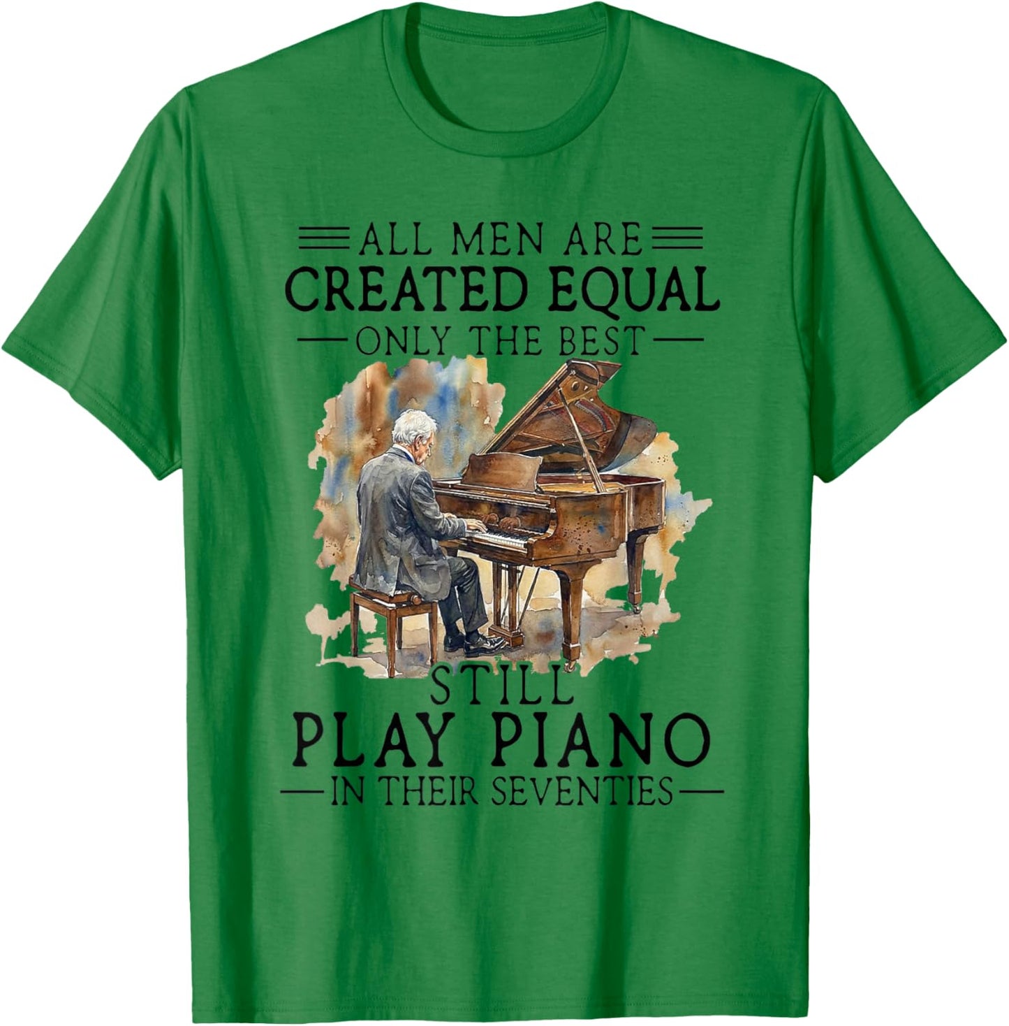 Old Man - All Men are Created Equal T-Shirt - T-Shirt | Irish Green