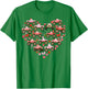 Pink Monster Truck Heart XOXO Boys Girls Kids Valentines Day T-Shirt - T-Shirt | Irish Green