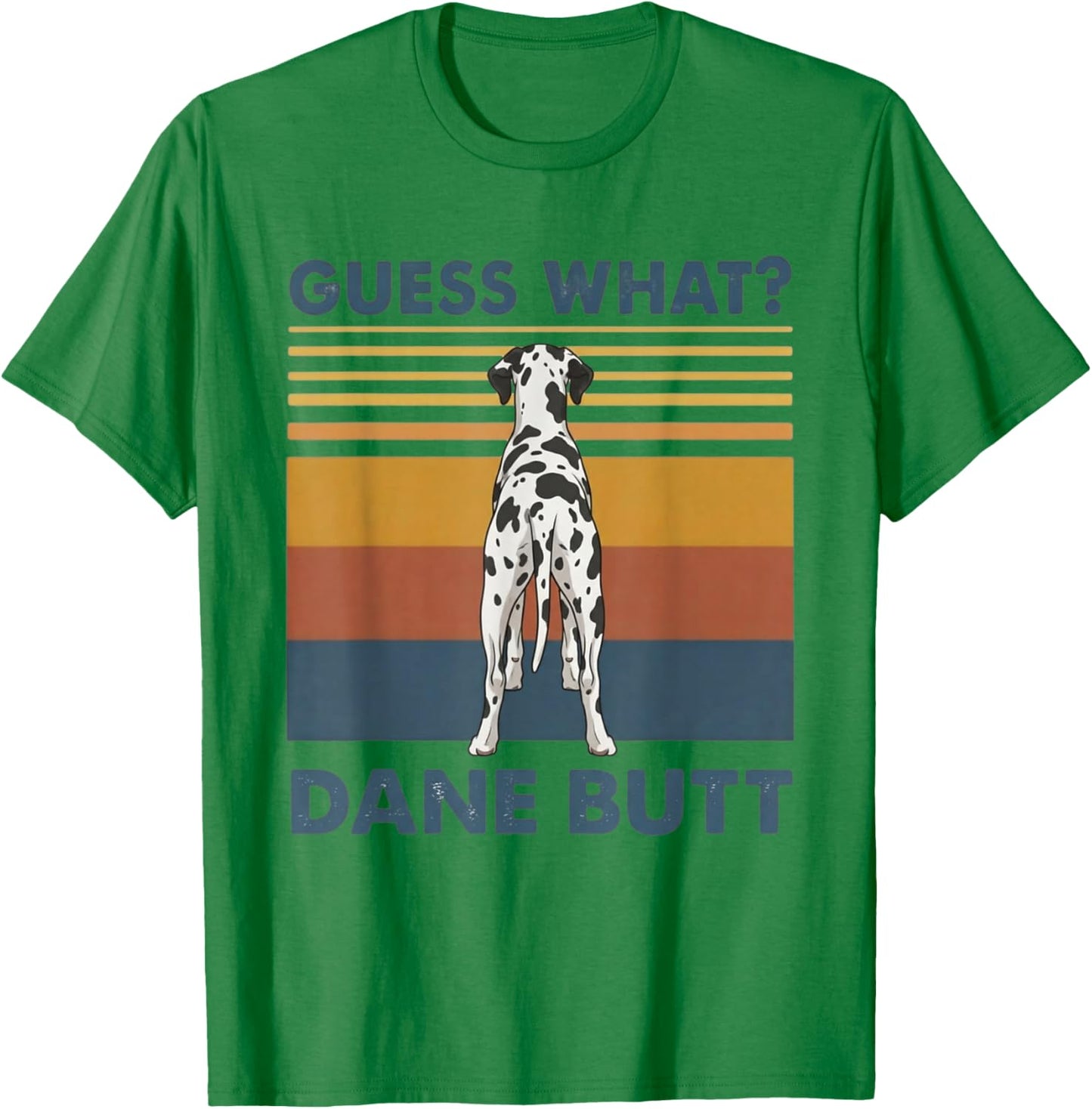 Harlequin Great Dane Funny Dog T-Shirt - T-Shirt | Irish Green