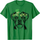 Lucky Boxer Dog St. Patrick’s Day Irish Shamrock Clover T-Shirt - T-Shirt | Irish Green
